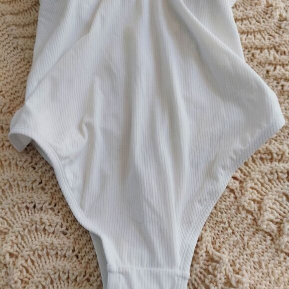 Stoney Clover One Piece Swimsuit Ribbed High Leg 16W women's - Picture 8 of 11